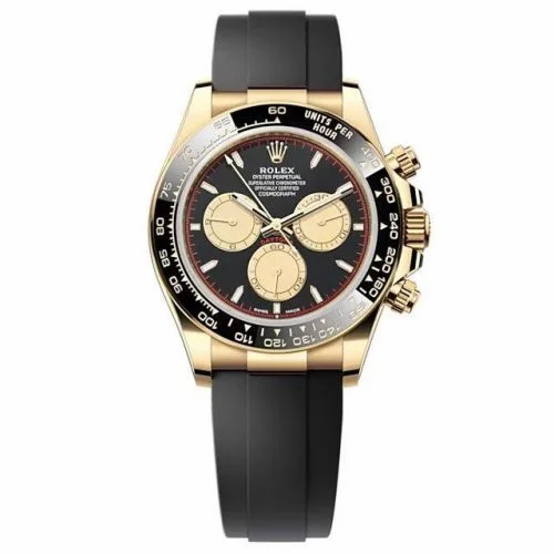 Rolex Cosmograph Daytona Yellow Gold - Cerachrom / Black - Champagne / Oysterflex 126518LN-0004 (M126518LN-0004)
